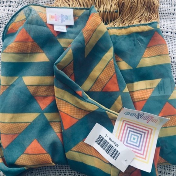 LuLaRoe Overlay / Swim Cover-up - Picture 3 of 7
